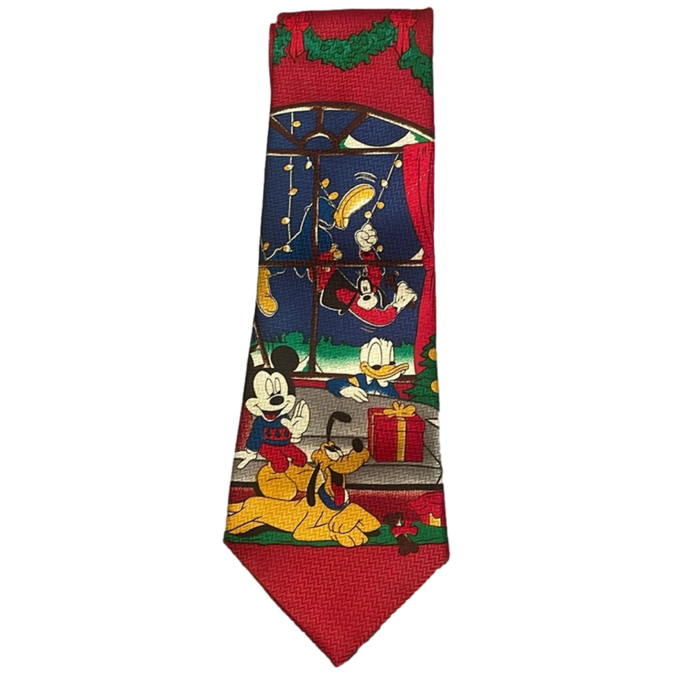 Mickey Mouse Christmas Tie